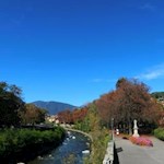 In prachtvollem Herbstgeschmeide, die Brixner Rappanlage