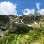 Der Weg auf das Schrotthorn ist von friedvollen Gipfeln umsäumt