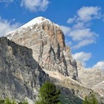 Unser Blick fällt auf die Tofana