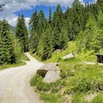 Der Rückweg von der Pranter Stadlhütte erfolgt auf dem Hinweg