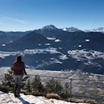 Winterlicher Ausblick vom Knottnkino