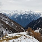 Auf der Simile-Mahd-Alm erschließt sich ein imposanter Blick