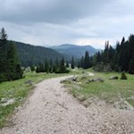 Auf dem Rückweg zum Monte Pana