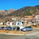 Parkplatz in der Terner Dorfmitte