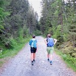 Leichte Wanderung zur Spisser Alm am Plosehang