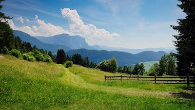 Ausblick auf den Schlern