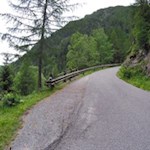 Der kehrenreiche Anstieg zur Fane Alm