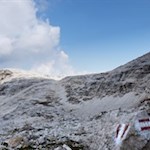 Der Weg zur Boehütte ist gut markiert