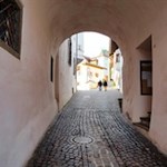 Durch die Kofelgasse in Richtung Kofel