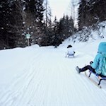 Die Rosskopf Rodelbahn verspricht ein unvergessliches Wintervergnügen für die ganze Familie