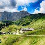 Die beliebte Mahlknechthütte auf 2.054 m Höhe