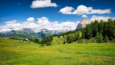 Die Seiser Alm wird von 