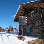 Vom Monte Pana führt der Wanderweg Nr. 30A nach Saltria