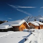 Hüttenzauber auf dem Weg zur Lavarellahütte