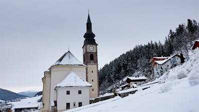 Unsere Wanderung beginnt und endet in St. Peter 