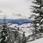 Winterlicher Blick in Richtung Villnöss