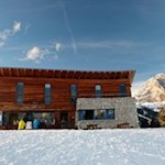 Juac Hütte im Winter