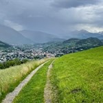 Der Rückweg nach Brixen erfolgt teilweise auf dem Hinweg