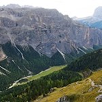 Der recht steile Abstieg ins Langental