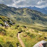 Der Anstieg auf den Mareiter Stein ist gut markiert