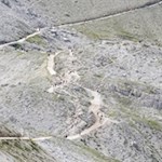 The paths around the Tre Cime di Lavaredo are usually crowded with hikers