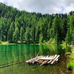 Am wildromantischen Wengsee