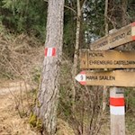 Auf dem Weg Nr. 9 nach Maria Saalen