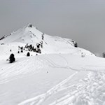 Limojoch mit dem Col Bechei im Hintergrund