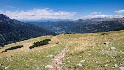 Der Rückweg wartet mit nicht minder beeindruckenden Ausblicken auf