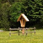 Holzkreuz in Pederü