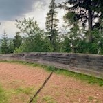 Im Winter verläuft hier die Rodelbahn