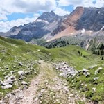 Auf dem Rückweg zur Rossalm