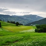 Die Wanderung nach Tagusens führt durch eine idyllische Landschaft