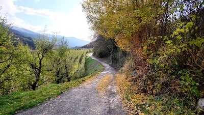 Die Dörferrunde führt uns durch eine liebliche Landschaft