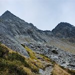 Anstieg in Richtung Rauchkofel