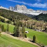 Auf dem Rundwanderweg Tiers