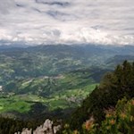 Welch ein Ausblick! Auf der Völseggspitze