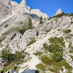 Anstieg auf den Col de Varda