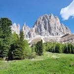 Auf dem Weg Nr. 10 eröffnen sich schöne Ausblicke auf den Rosengarten