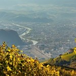 In Signat öffnen sich schöne Ausblicke auf die Landeshauptstadt Bozen