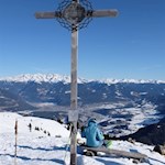 Gipfelrast auf dem Campill