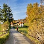 Auf dem Weg Nr. 11A zurück nach Kastelruth