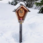 Wegkreuz oberhalb der Moar in Plun Hütte