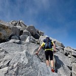 Die letzten Anstiegsmeter auf den Schwarzenstein