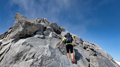 L'ultima arrampicata verso il Sasso Nero