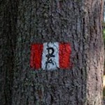 Große Teile des Weges folgen der Wegmarkierung Nr. 2A