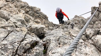 Klettersteig Rotwand Sexten