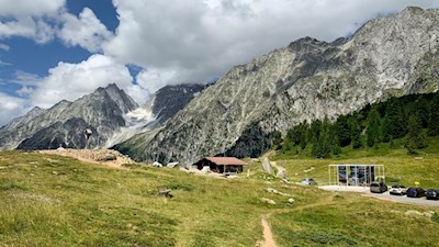 Die Wanderung auf die Rote Wand beginnt und endet auf dem Staller Sattel