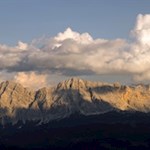 Bezaubernder Blick auf den Heiligkreuzkofel