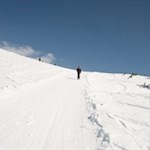 Anstieg zum Bergrestaurant Pichlberg